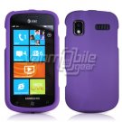 PURPLE HARD RUBBERIZED CASE for SAMSUNG FOCUS i917