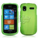 GREEN HARD RUBBERIZED CASE for SAMSUNG FOCUS i917
