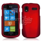 RED HARD RUBBERIZED CASE for SAMSUNG FOCUS i917