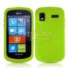 GREEN SOFT SILICONE SKIN CASE for SAMSUNG FOCUS i917
