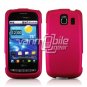 HOT PINK HARD RUBBERIZED CASE for LG VORTEX
