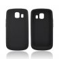 BLACK SOFT SILICONE SKIN CASE + Screen Protector for LG VORTEX