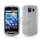 MILKY CLEAR SOFT SILICONE SKIN CASE + Screen Protector + Car Charger for LG VORTEX