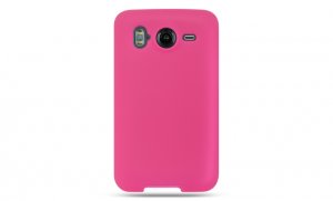 HTC Inspire Pink Silicone Case + Screen Protector