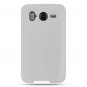 HTC Inspire White Silicone Case + Screen Protector