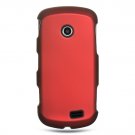 Samsung Solstice Red rubberized Hard Case