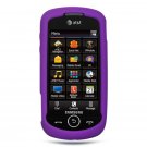 Samsung Samsung Solstice 2 Purple Silicone + Screen Protector + Car Charger