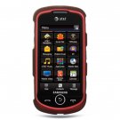 Samsung Solstice Red rubberized Hard Case + Screen Protector