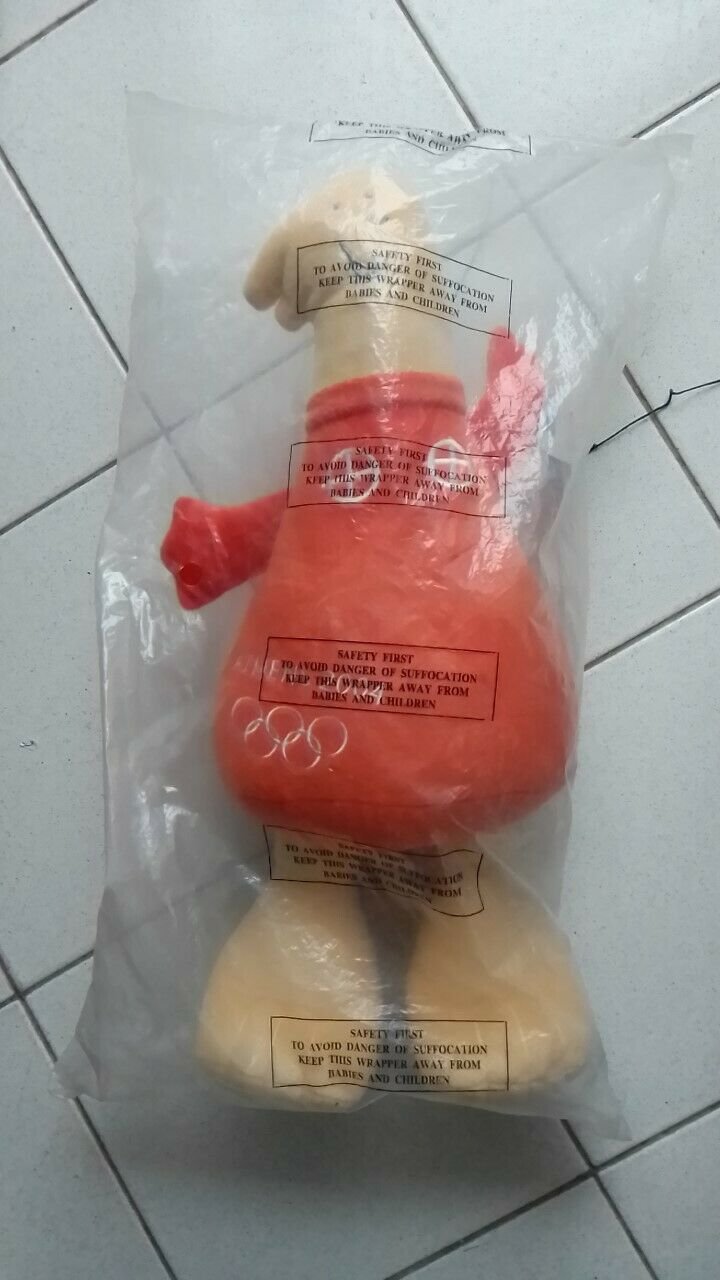 athens 2004 olympic games official mascot souvenir 60cm