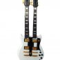 Led Zeppelin miniature double and triple neck guitar decorative