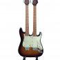 Led Zeppelin miniature double and triple neck guitar decorative