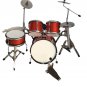 Gold Miniature drum set decorative