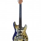 Deep Purple Miniature guitar decorative