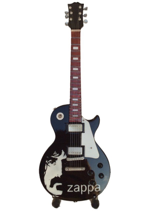 Frank Zappa Miniature guitar decorative
