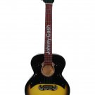 Johnny Cash miniature guitar decorative