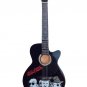 Bee gees miniature guitar decorative
