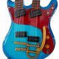 Miniature double neck guitar decorative