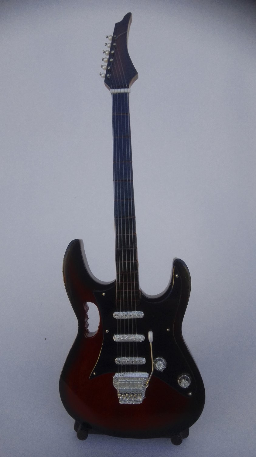 Miniature guitar decorative