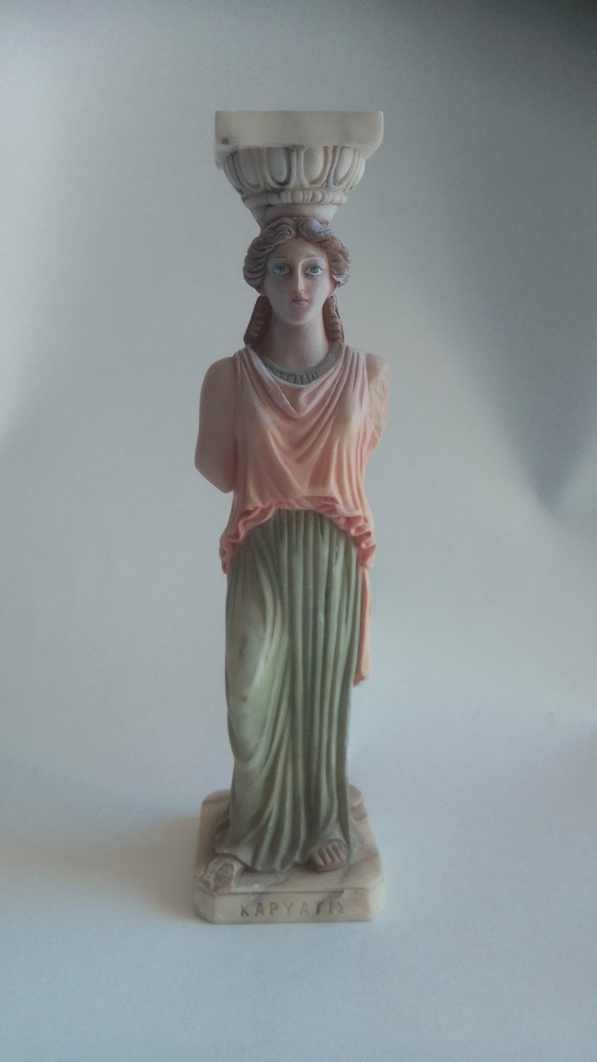 ancient greece caryatis statue replica