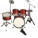 red miniature drum set decorative