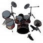 red miniature drum set decorative