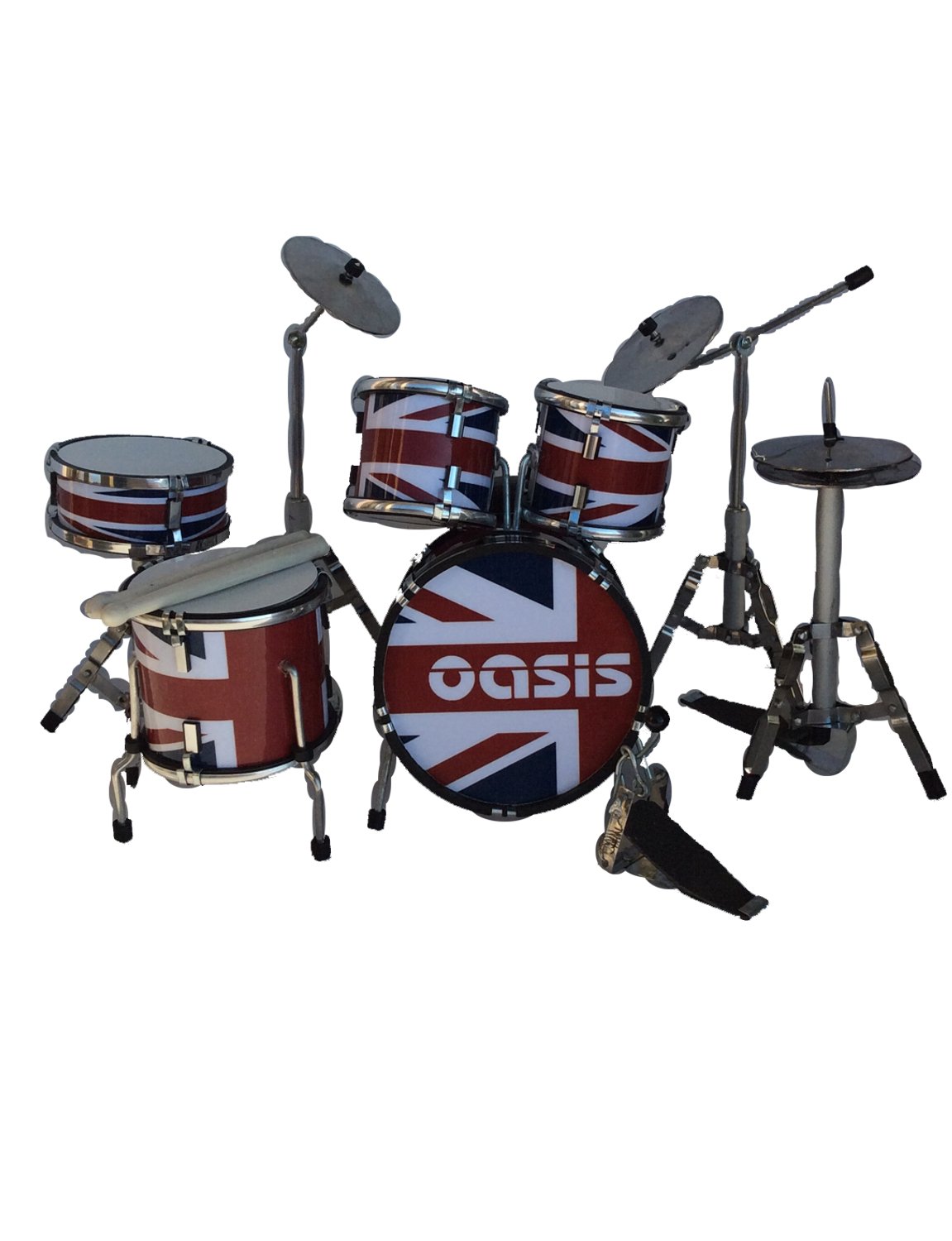 Oasis miniature drum set decorative