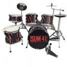 Sum 41 miniature drum set decorative