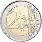 Greek 2 euro coin with "s" uncirculated