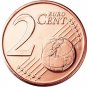 0.02 greek euro coins uncirculated year 2002