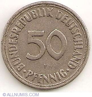 50 phening German coin from 1950