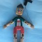 Wooden Pinocchio marionette puppet