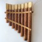 Pan pipes made  from bamboo