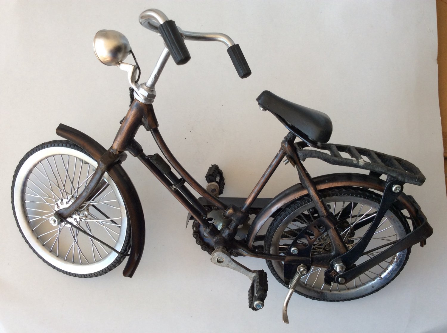 miniature metal bicycle