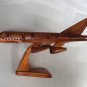 Wooden miniature airplane