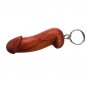 wooden penis shaped (bachelor party) black bottle opener