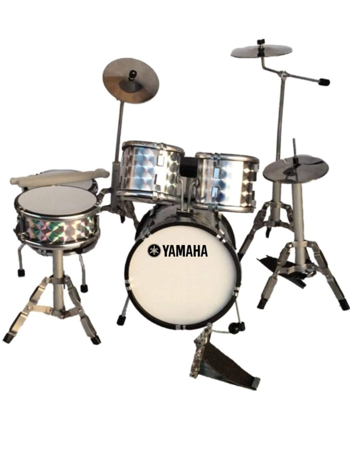Miniature drum set