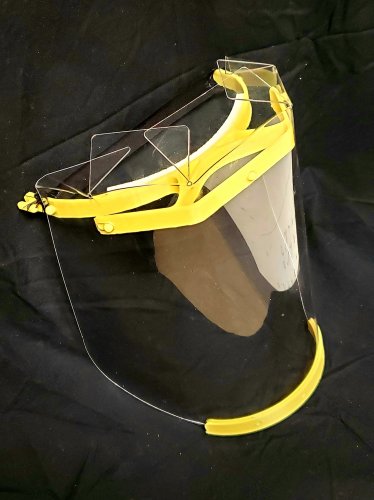 Heavy Duty Face Shield with Top Coverage