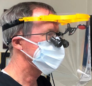 Dentist Face Shield - Custom Designs