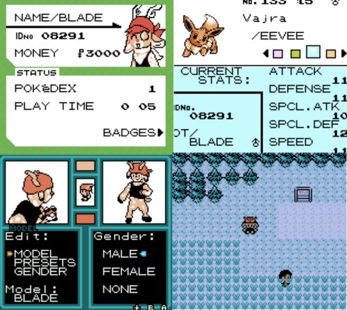 Pokemon Crystal Clear (latest v2.3.0) Open World rom Hack Gameboy Color