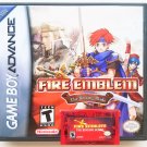 Fire Emblem Binding Blade Game + Case GBA Game Boy Advance English Translated (USA)