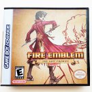 Fire Emblem Last Promise - Game + Custom Case GBA Game Boy Advance English Fan Hack