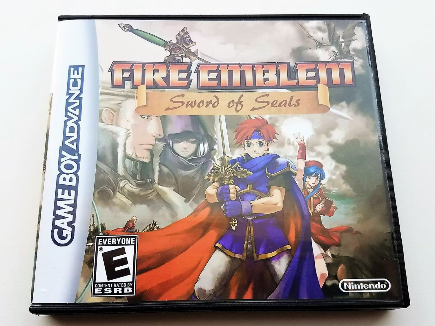 Fire Emblem Swords of Seal Game + Case GBA Game Boy Advance English Translated (USA)