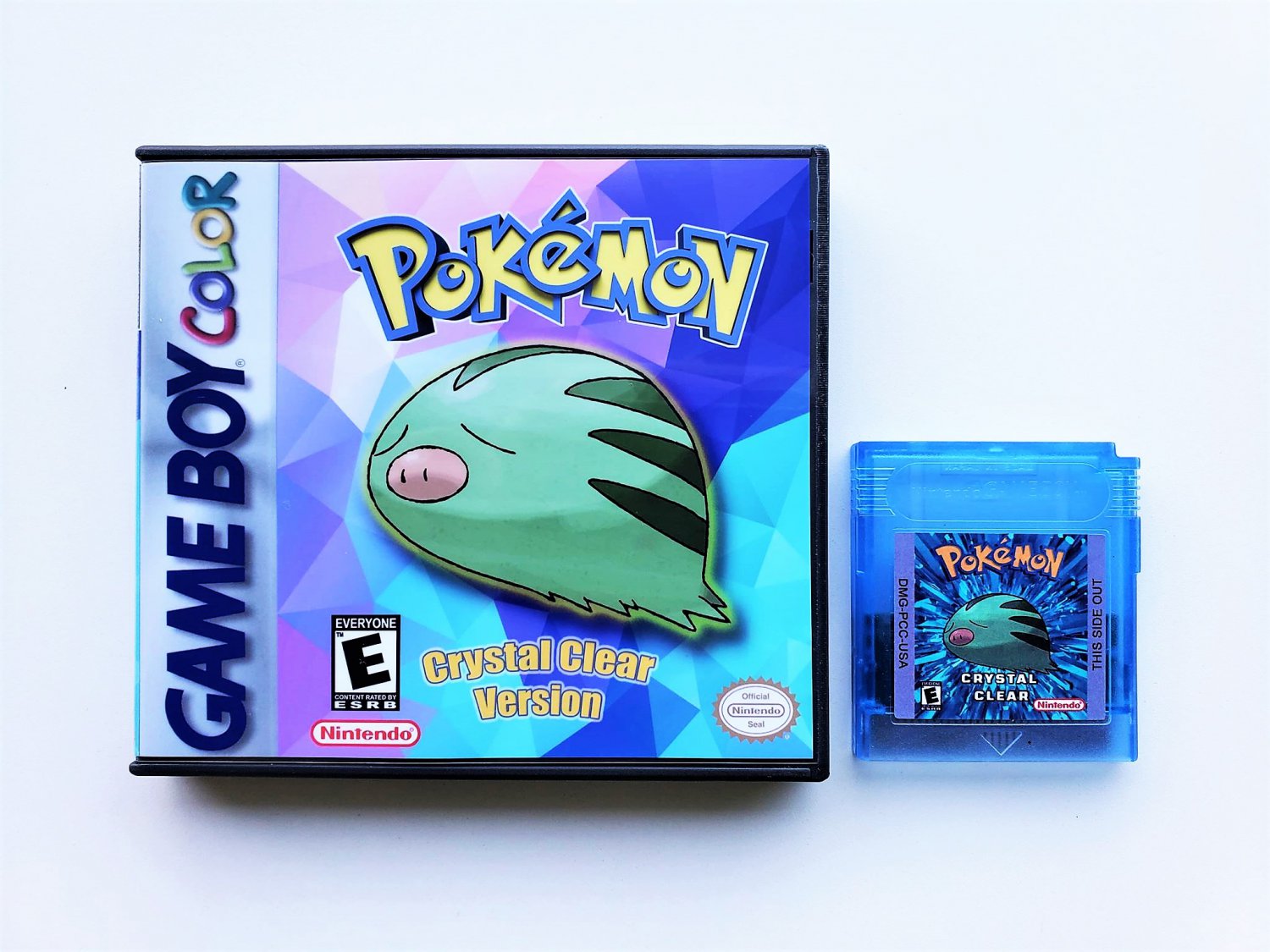 Pokemon Crystal Clear Latest V2 4 4 Open World Rom Hack Gameboy Color Gbc Gba Custom