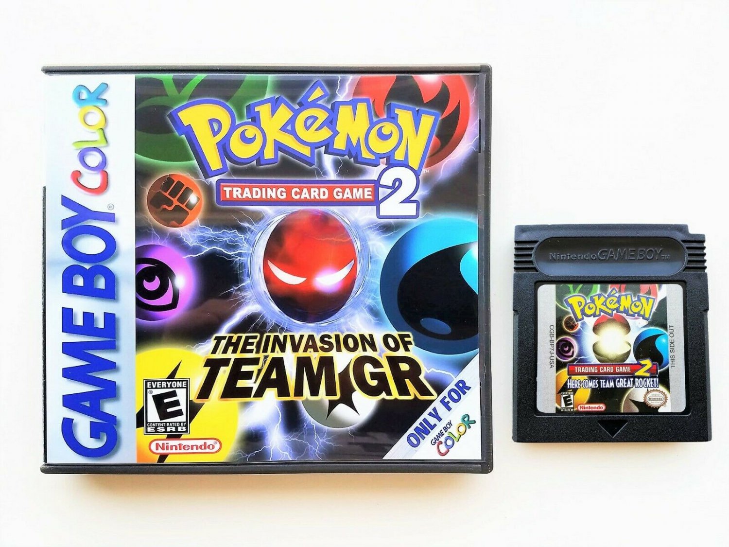 Pokemon Trading Card Game 2 - English Translated Gameboy Color GBC Cart