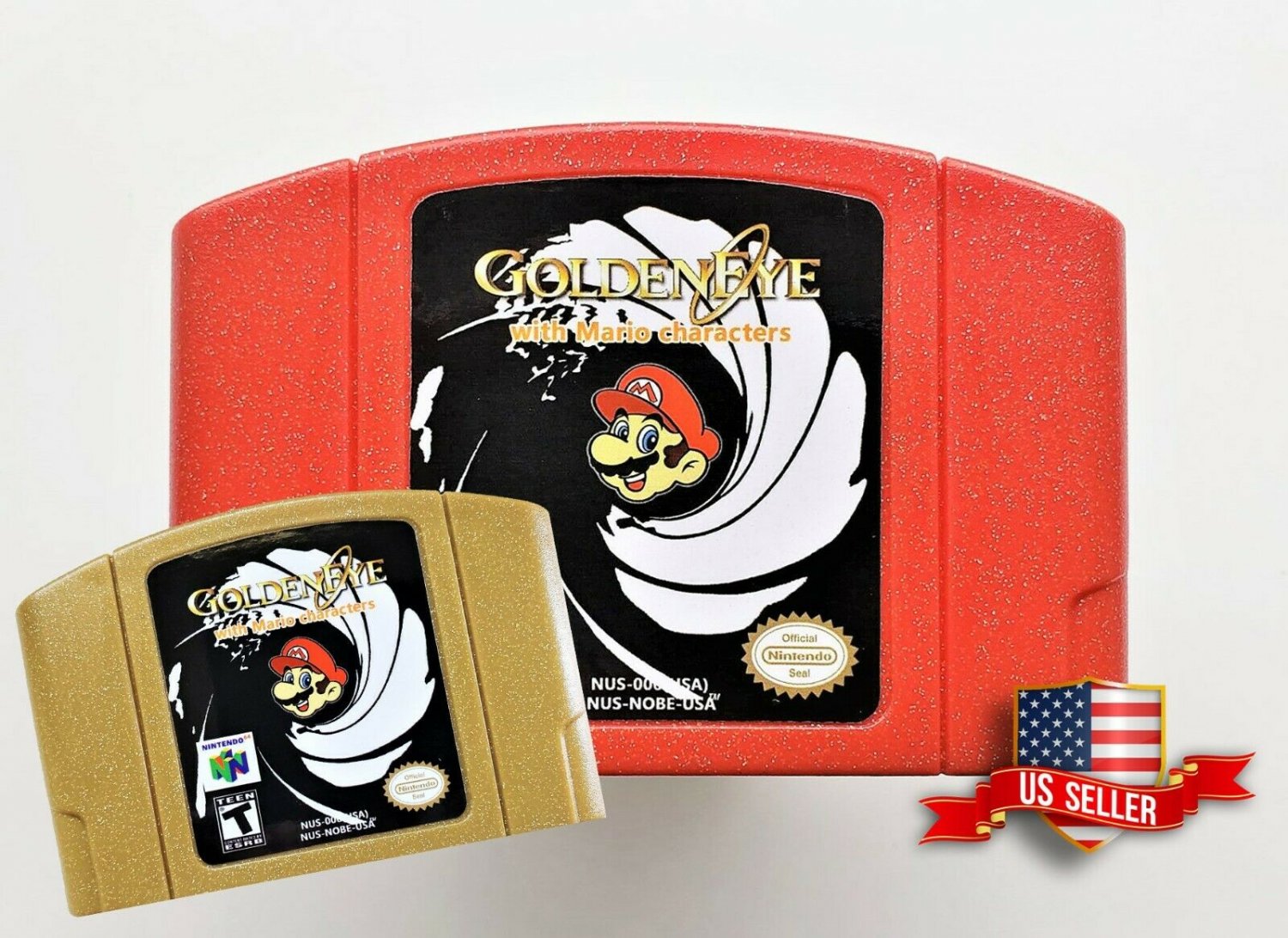 N64 Goldeneye 007 Mario Characters Nintendo 64 Video Game Fan Hack (USA Seller)