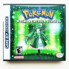 Pokemon Moemon Emerald Game / Case - GBA Gameboy Advance Anime Fan Mod (USA)
