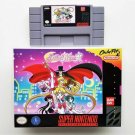Sailor Moon R Game / Case SNES Super Nintendo Beat Em Up / Brawler (USA Seller)