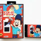 Fix-It Felix Jr. Wreck-It Ralph Case / Game Sega Genesis (Fan Made) USA Seller