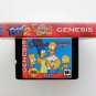 Simpsons in Streets of Rage 2 Custom Game Sega Genesis Bart Homer Marge Liza USA