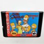 Simpsons in Streets of Rage 2 Custom Game Sega Genesis Bart Homer Marge Liza USA